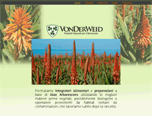 Tablet Screenshot of aloe-arborescens.it